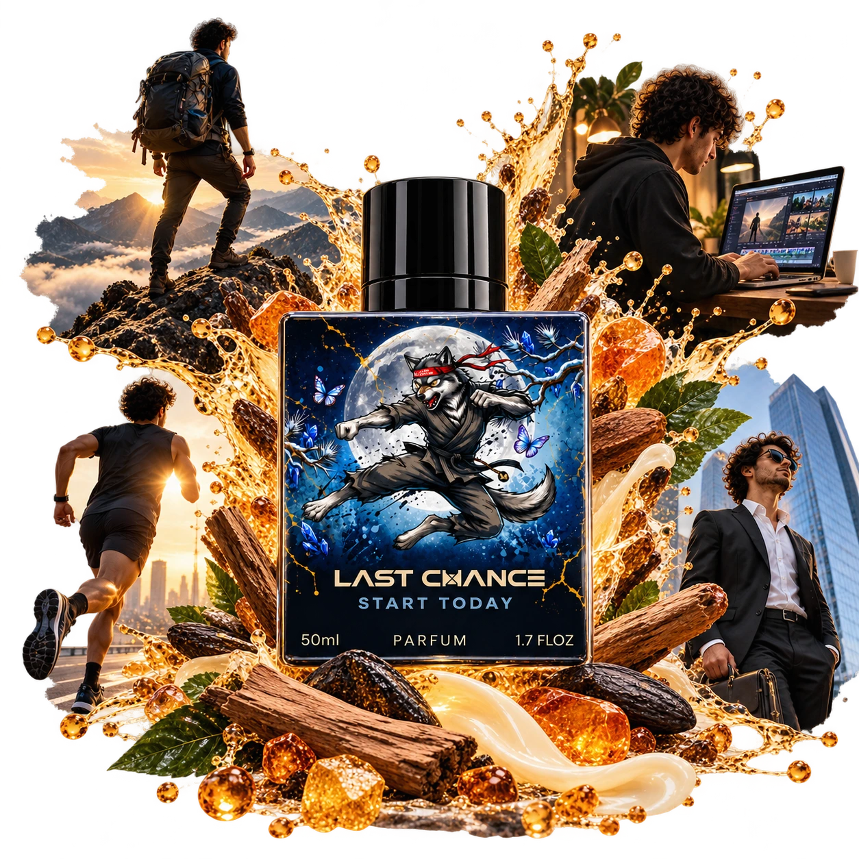 The Emotion — Warm Fragrance Collage